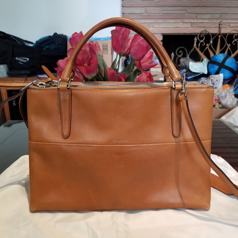 Coach Burrough Medium Retro Satchel